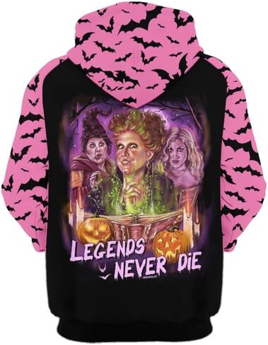 jopsduino Halloween Hoodies for Men Women Horror Cosplay 3D Print Pullover Sweatshirts in Saudi Arabia