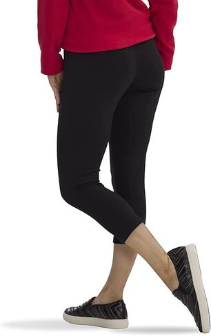No nonsense Women's Cotton Capri Legging with Wide Waistband in Kuwait