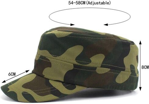 gofidin Men Women Camouflage Army Hat Camo Military Cadet Combat Fishing Baseball Cap in Saudi Arabia