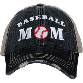 KATYDID Baseball Mom Baseball Hat - Trucker Hat for Women - Stylish Cute Sports Hat