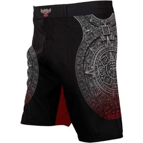 Raven Fightwear Men's Aztec Ranked BJJ MMA Shorts in Kuwait
