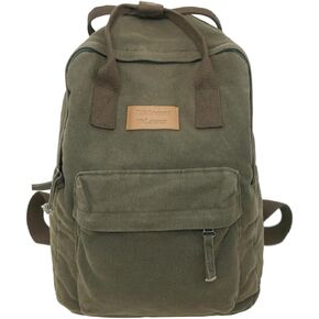 Juoxeepy Laptop Backpack for Women Men Canvas Solid Color Backpack Lightweight Classic Backpack Vintage Travel Daypack Grunge Aesthetic Backpack