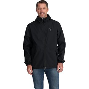Spyder Men's Pitch Shell Packable Windbreaker Jacket