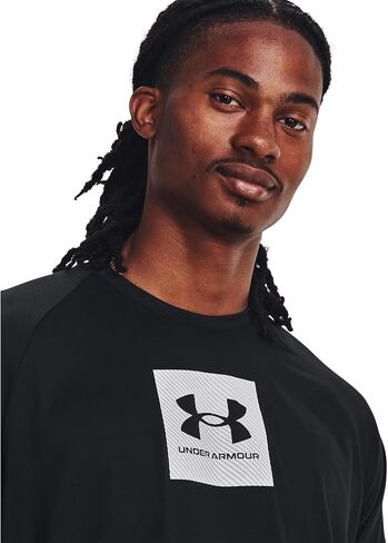 أكمام قصيرة بأكمام قصيرة وطباعة تقنية للرجال من Under Armour in Saudi Arabia