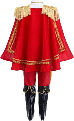 ODIZLI Prince Charming Costume Kids Boys Halloween Carnival Dress Up Fancy Cosplay Suits in Kuwait