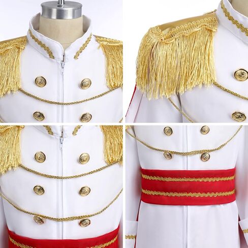 ODIZLI Prince Charming Costume Kids Boys Halloween Carnival Dress Up Fancy Cosplay Suits in Kuwait