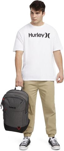 Hurley Mens Classic Backpack, Khaki, One Size in Kuwait