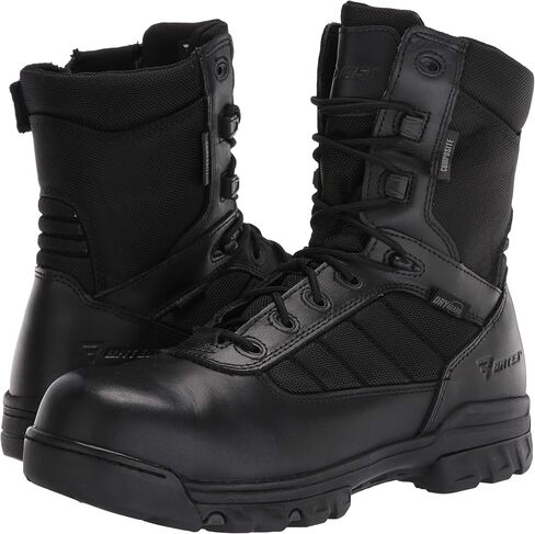 حذاء Bates رجالي 20.32 سم رياضي تكتيكي خفيف خفيف الوزن مزود بسحاب جانبي عند الأصابع in Kuwait