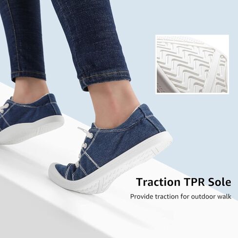 STQ Slip On Canvas Shoes for Womens Casual Fashion Sneakers in Kuwait