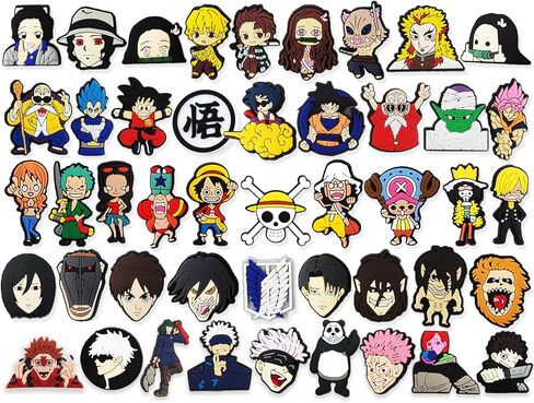 حزمة سحر الأحذية أنيمي 46 جهاز كمبيوتر شخصي أنيمي سحر دبابيس الأحذية الملحقات بارد سحر الأحذية للمراهقين بنين بنات الأحذية الديكور سحر عيد الهالوين عيد الميلاد الديكور هدية حزب صالح in Kuwait