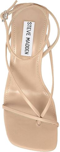 صندل نسائي بكعب آني من Steve Madden، طبيعي، 8.5 in Kuwait