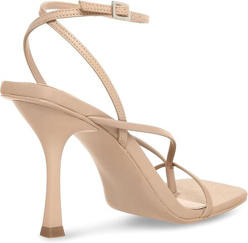 صندل نسائي بكعب آني من Steve Madden، طبيعي، 8.5 in Kuwait