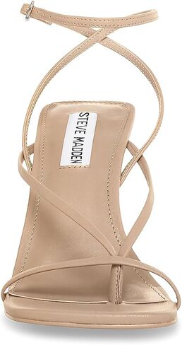 صندل نسائي بكعب آني من Steve Madden، طبيعي، 8.5 in Kuwait