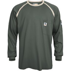 VANDISI FR Shirts for Men 100% Cotton 6.5oz Lightweight 2112/CAT2 Flame Resistant Shirts for Men Long Sleeve