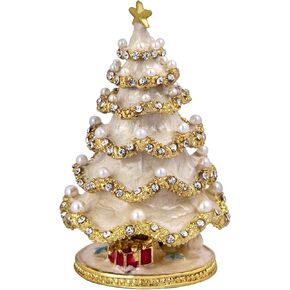 QFkris Octopus Trinket Box with Shinning Rhinestones, Magnetic Jewelry Box Hand-painted Figurine Collectibles Ring Holder Case in Saudi Arabia