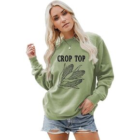 YourTops Farm Crop Corn Sweatshirt Long Sleeve Gift Shirt