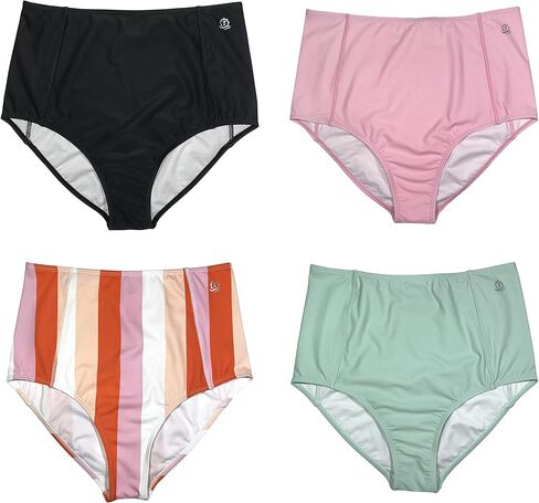 SwimZip Women's Sun Protection High Waist Bottoms UPF 50+ (Multiple Colors) in Kuwait