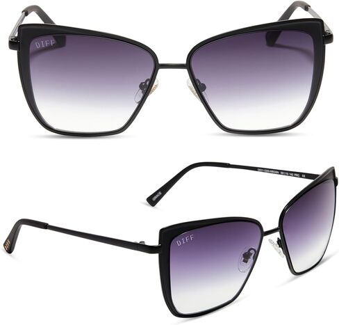 DIFF Grace Lightweight oversized Cat Eye Sunglasses for Women, UV400 Protection Protection in Saudi Arabia