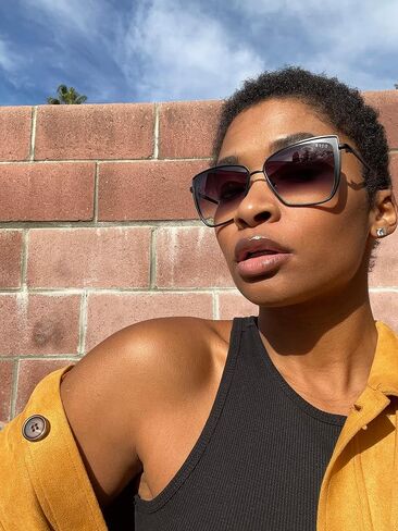 DIFF Grace Lightweight oversized Cat Eye Sunglasses for Women, UV400 Protection Protection in Saudi Arabia