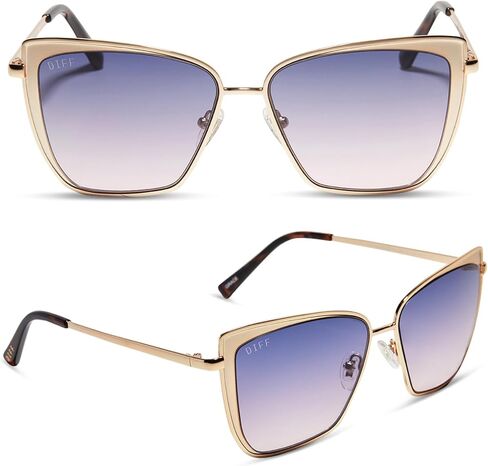 DIFF Grace Lightweight oversized Cat Eye Sunglasses for Women, UV400 Protection Protection in Saudi Arabia