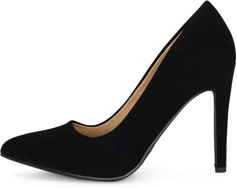 Chariot & Co: Mall- Womens Closed Toe High Heels Dress Pointed Toe Wedding Stiletto Pump Shoes - 4" Heel in Kuwait