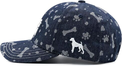 Waldeal Embroidered Dog Mom Hat for Women Paw Jacquard Baseball Cap Pet Lover Gifts in Saudi Arabia