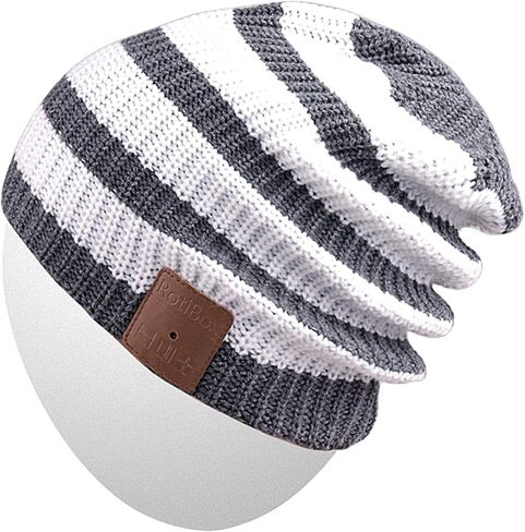 سماعة الرأس اللاسلكية Rotibox Bluetooth Beanie Hat للرياضات الخارجية وهدايا عيد الميلاد in Kuwait