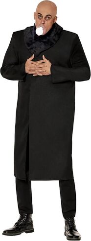 Spirit Halloween The Addams Family Adult Uncle Fester Costume | Officially Licensed in Saudi Arabia