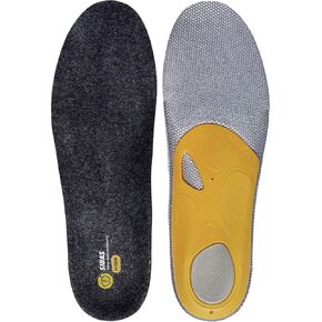 SIDAS 3FEET Merino Wool Low Arch Support Orthotic Skiing Snowboarding Outdoors Insoles, L