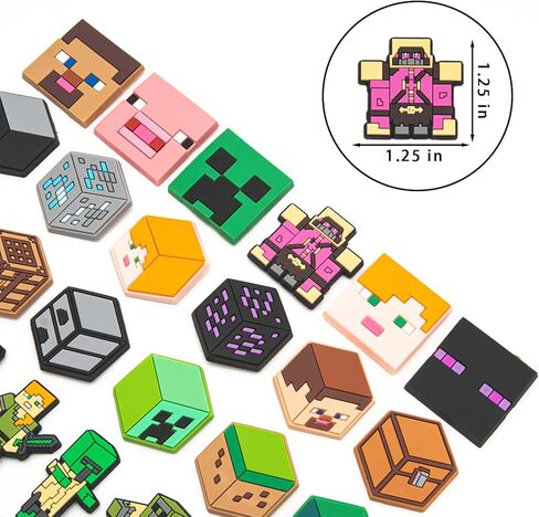 40 قطعة لعبة فيديو سحر الأحذية حزمة لعبة سحر الأحذية للأولاد المراهقين الأطفال الرجال لطيف حذاء سحر دبابيس الأحذية البلاستيكية الكرتون اكسسوارات الحفلات هدايا عيد الميلاد in Kuwait