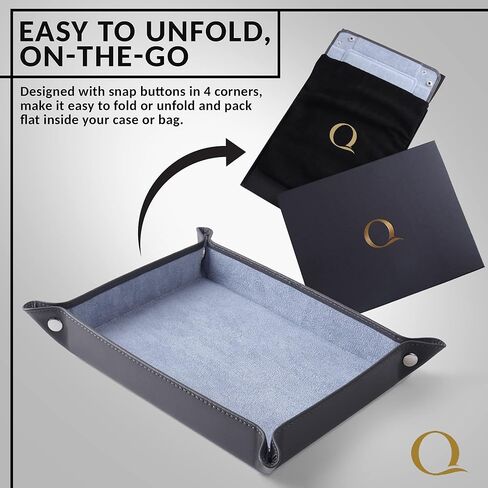 صينية Valet للرجال منظم منضدة بجانب السرير ومنظم للطاولة يلتقط كل خزانة الملابس. صينية جلدية أصلية للساعات والمحافظ والهواتف والمفاتيح للمنزل والمكتب والسفر in Kuwait