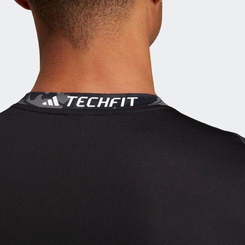 تي شيرت Techfit مطبوع بالكامل للرجال من أديداس in Saudi Arabia