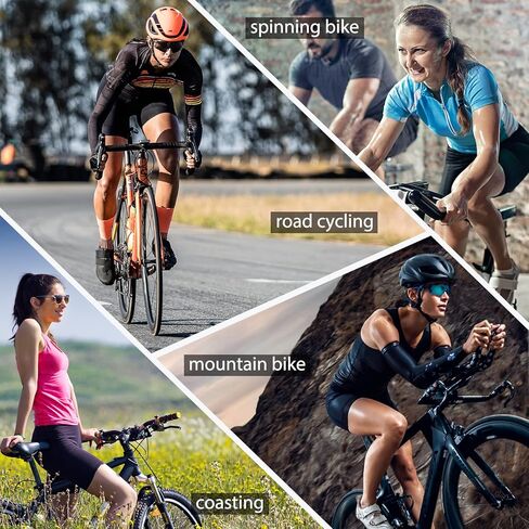 سراويل ركوب الدراجات beroy للنساء مع سروال ضيق مبطن عالي الخصر للدراجة طويلة الضغط مع جيوب in Kuwait