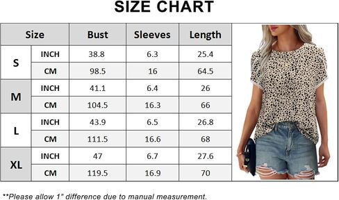 Angashion Women's Tops Casual Floral Print Lace Crochet Short Sleeve Crewneck Summer Loose Blouse Shirt Tunic Top in Kuwait