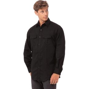 Chef Works Men's Pilot Shirt