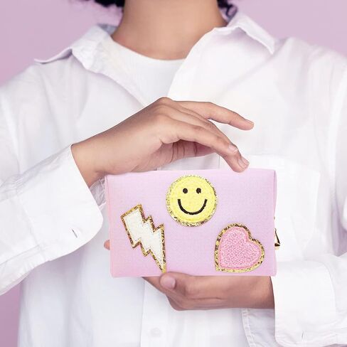 حقيبة مكياج Preppy من جلد البولي يوريثان حقيبة مستحضرات تجميل محمولة مقاومة للماء للسفر حقيبة مكياج منظم لإكسسوارات السفر حقيبة مكياج للنساء باللون الأرجواني in Kuwait