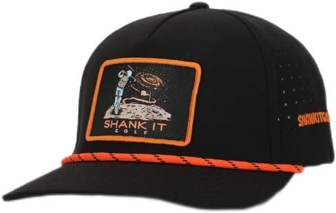 SHANKITGOLF Moon Astronaut Fun Golf Hat Adjustable Black in Kuwait