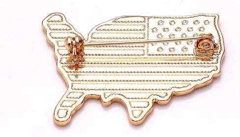 6 قطع العلم الأمريكي التلبيب دبابيس المينا حجر الراين القلب علم الولايات المتحدة الأمريكية 4th من يوليو بروش دبابيس عيد الاستقلال الوطني مجوهرات البدلة دبوس هدايا للنساء الرجال in Kuwait