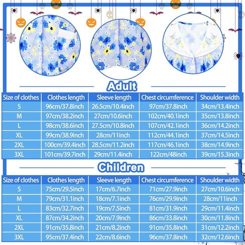 Yaomiao 8Pcs Old Lady Costume Set for Women Fat Suits Grandma Dress Suits Short Sleeve Robe Granny Wig Crutch in Saudi Arabia