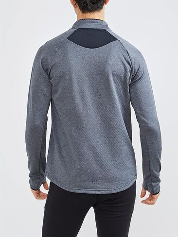 طبقة متوسطة حرارية للرجال من Craft Sportswear، قميص حراري بسحاب ربع أداء مع فتحات للإبهام in Saudi Arabia