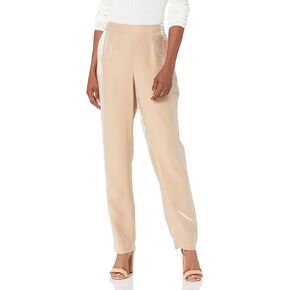 Anne Klein Women's Cotton Side Zip Pant