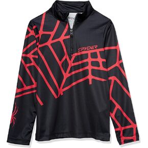 Spyder Boys' Radial Zip T-Neck