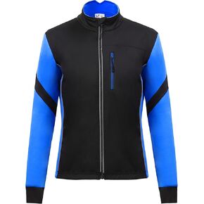 Men's Thermal Cycling Jacket Long Sleeve Snow Water Reflective Windproof Firewall Winter Biking Jacket