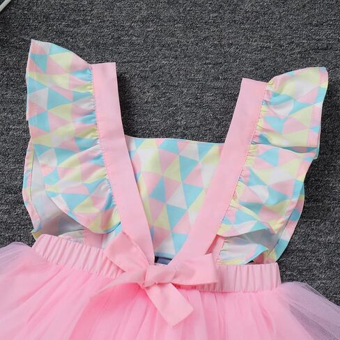 IBTOM CASTLE Toddler Carnival Circus Birthday Cake Smash Party Outfit for Baby Girl Princess Tutu Dress Photo Prop Costume in Saudi Arabia