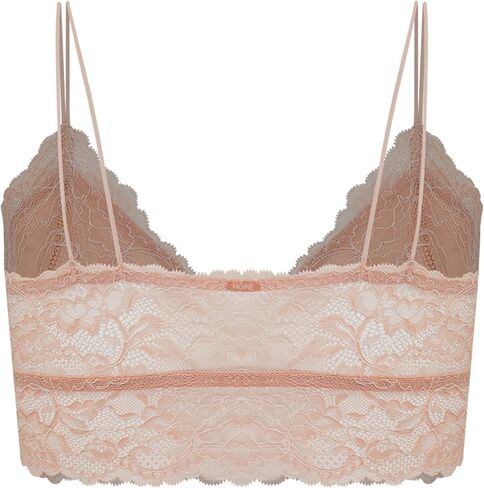 HOPE - حمالة صدر دانتيل مثلثة مع حشوة قابلة للإزالة - ملابس داخلية مثيرة للنساء، حمالات صدر لاسلكية، أشرطة مزدوجة مريحة in Kuwait