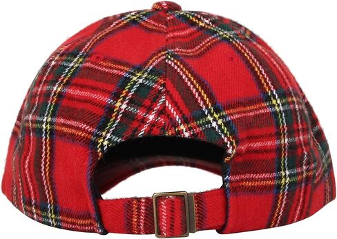 WITHMOONS Baseball Cap Tartan Plaid Check Winter Cotton Hat KR11087 in Kuwait