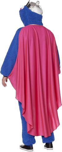 زي روح الهالوين شارع سمسم للبالغين غروفر | مرخص رسميًا | زي المجموعة | زي قطعة واحدة in Kuwait