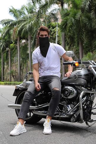 باندانا للوجه متعددة الاستخدامات مع حلقات للأذن، وشاح للوجه/غطاء للرقبة/غطاء للوجه للرجال والنساء والمراهقين in Kuwait