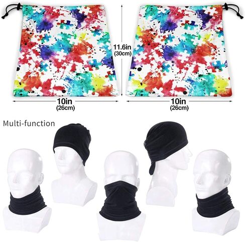 MSGUIDE Rooster Men & Women Face Cover Bandana ، شريط رأس متعدد الوظائف وشاح الرقبة أنبوب Balaclava in Kuwait