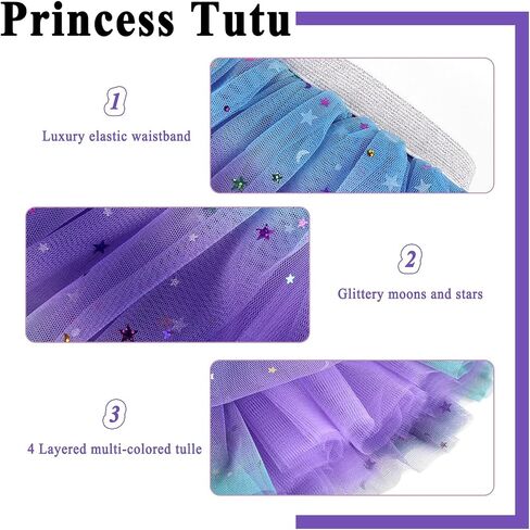 Creatoy Toddler Fairy-Unicorn-Wings-Costume for Girls 2-7 Y/O Unicorn Gifts Pretend Play Halloween Birthday Party Favors in Kuwait